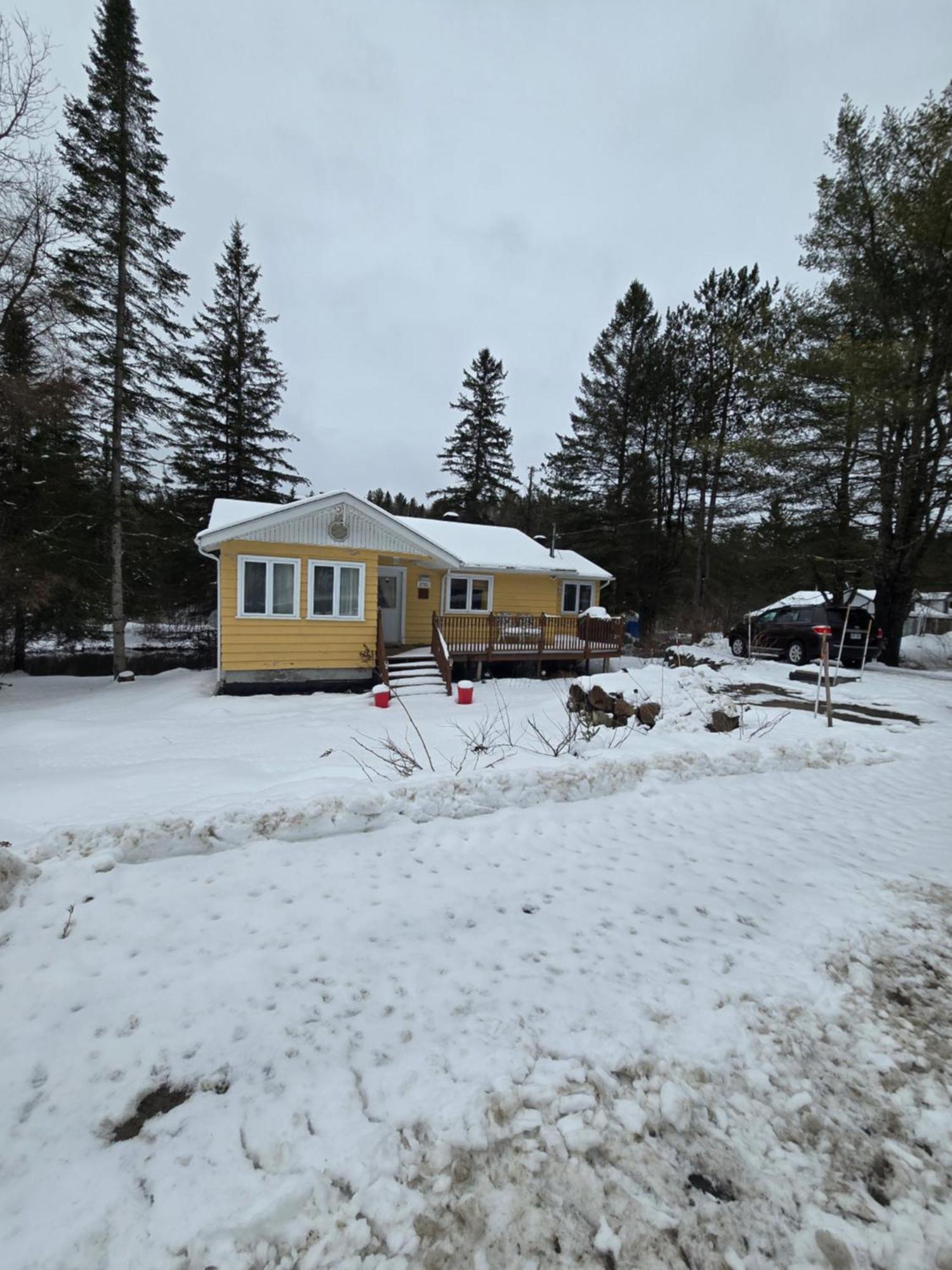 Citq 303469.Chalet Oasis De Paix. Bord De L'Eau.4 Saisons.A Louer Chertsey Exterior foto