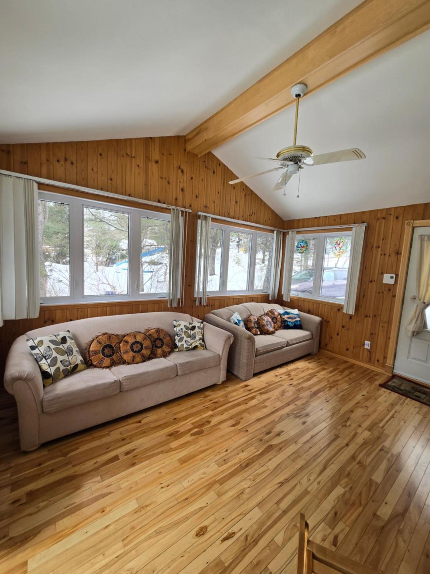 Citq 303469.Chalet Oasis De Paix. Bord De L'Eau.4 Saisons.A Louer Chertsey Exterior foto