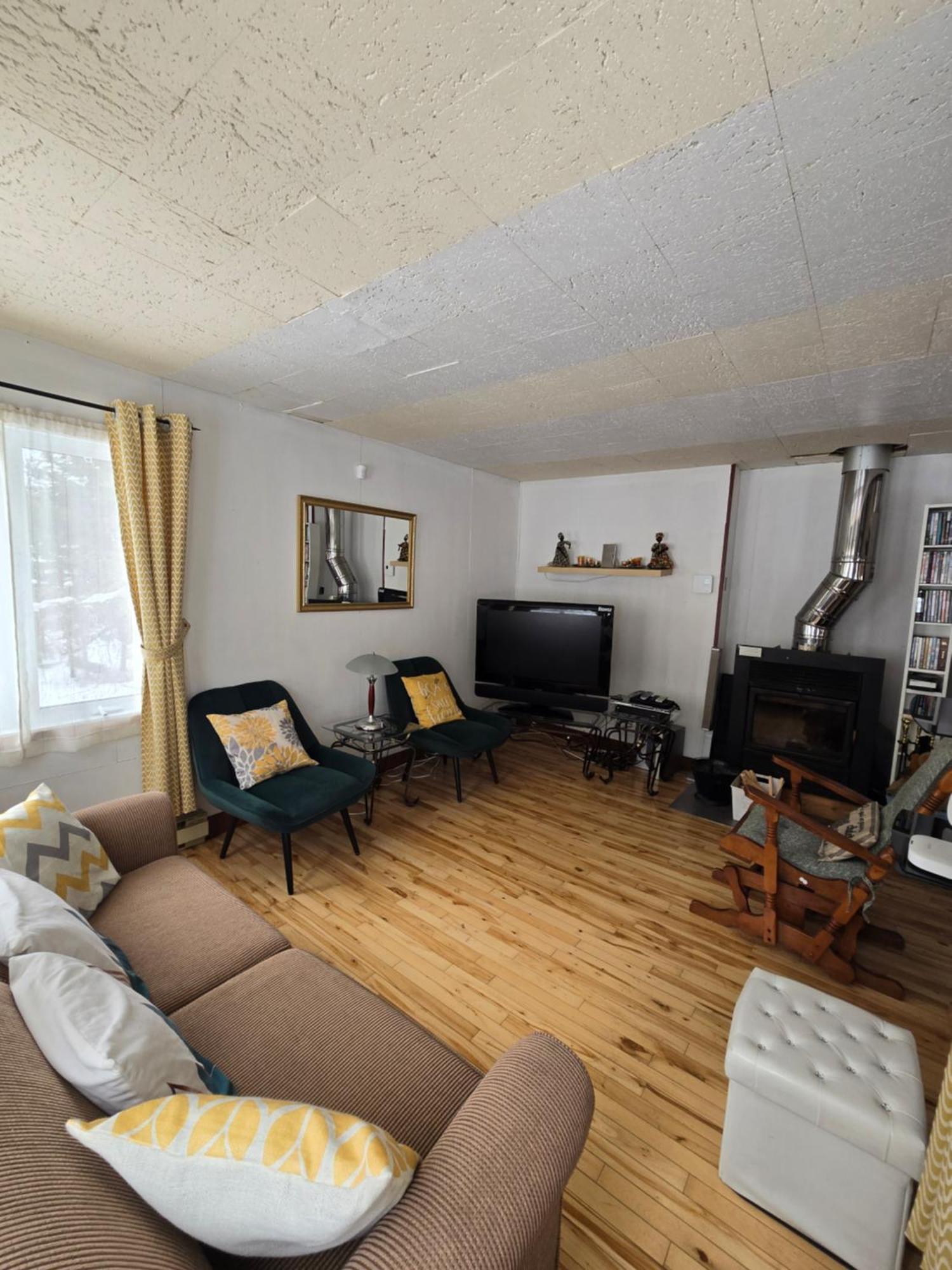 Citq 303469.Chalet Oasis De Paix. Bord De L'Eau.4 Saisons.A Louer Chertsey Exterior foto
